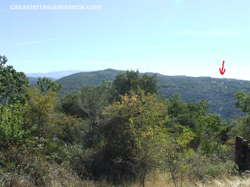 vista del pueblo de Pinedas
